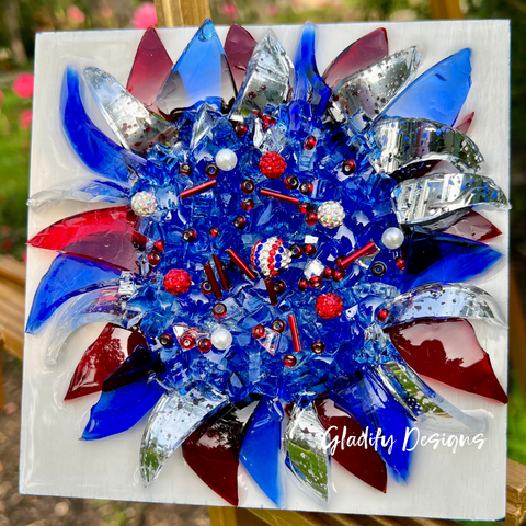 Patriotic Sunflower