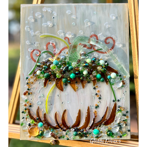 Beaded Pumpkin