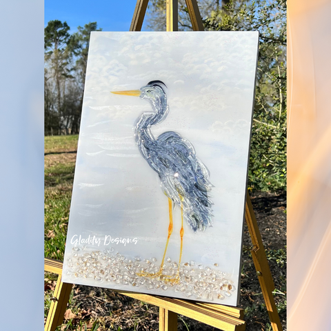 Henry the Blue Heron!